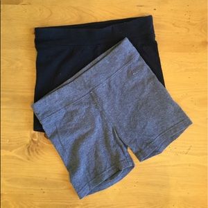 Justice spandex shorts Girls size 10